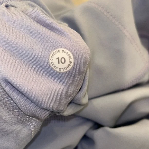 lululemon Align™ High-Rise Crop 23" Pastel Blue Size 10 - Picture 6 of 6